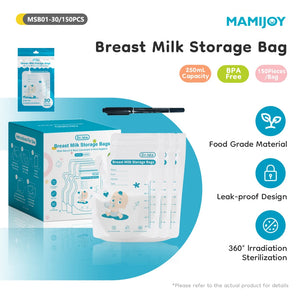Bolsas para almacenar leche materna