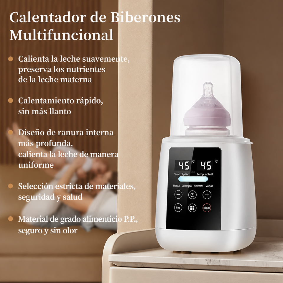 Calientabiberones y esterilizador