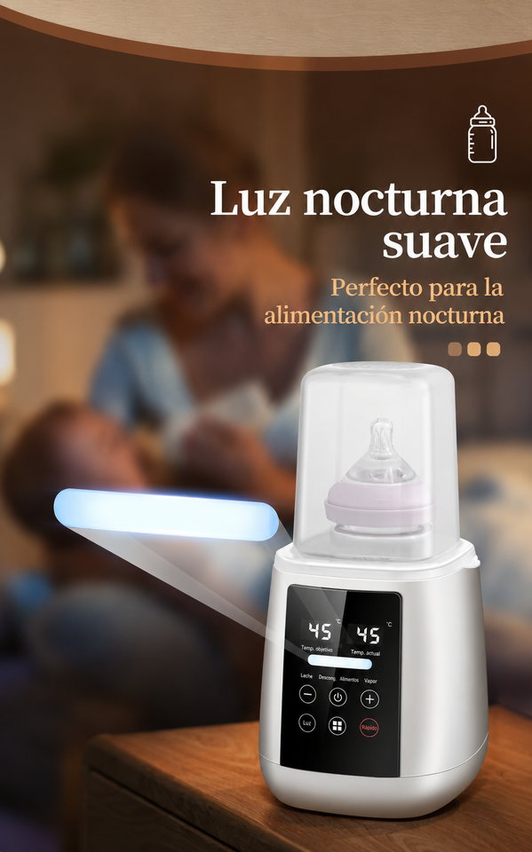 Calientabiberones y esterilizador