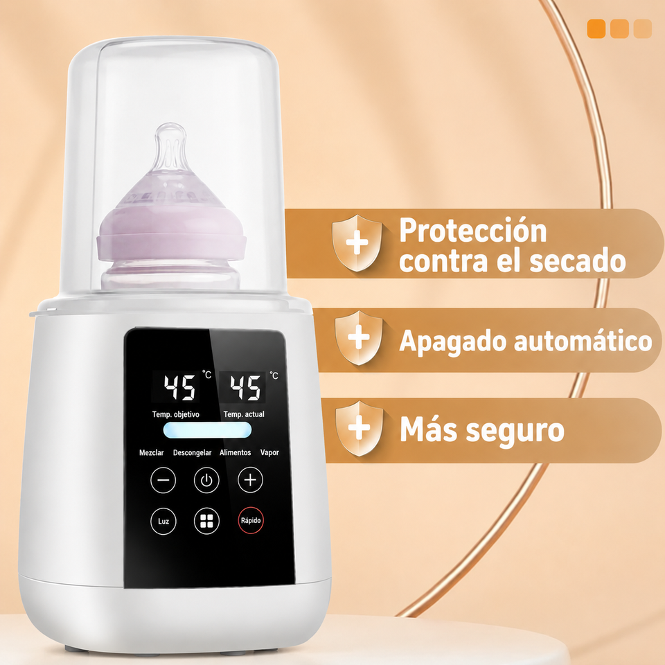 Calientabiberones y esterilizador