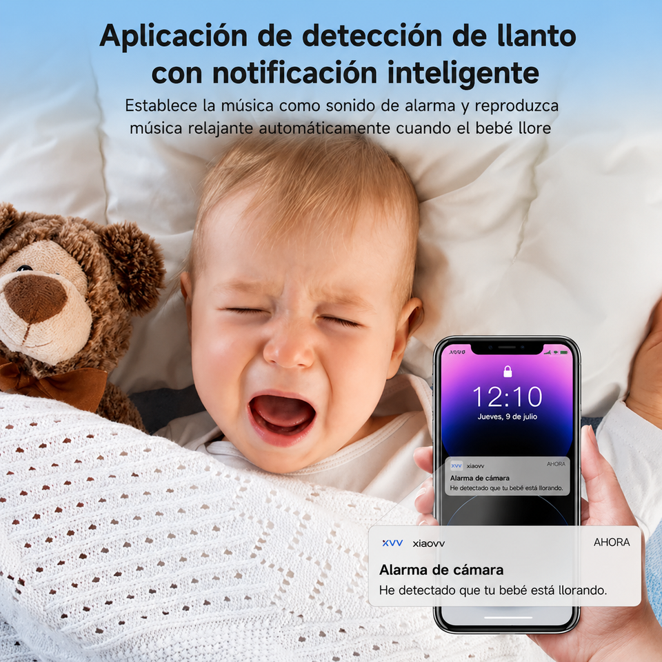 Cámara de seguridad para bebés