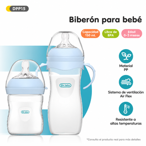 Biberones con asas para recién nacidos