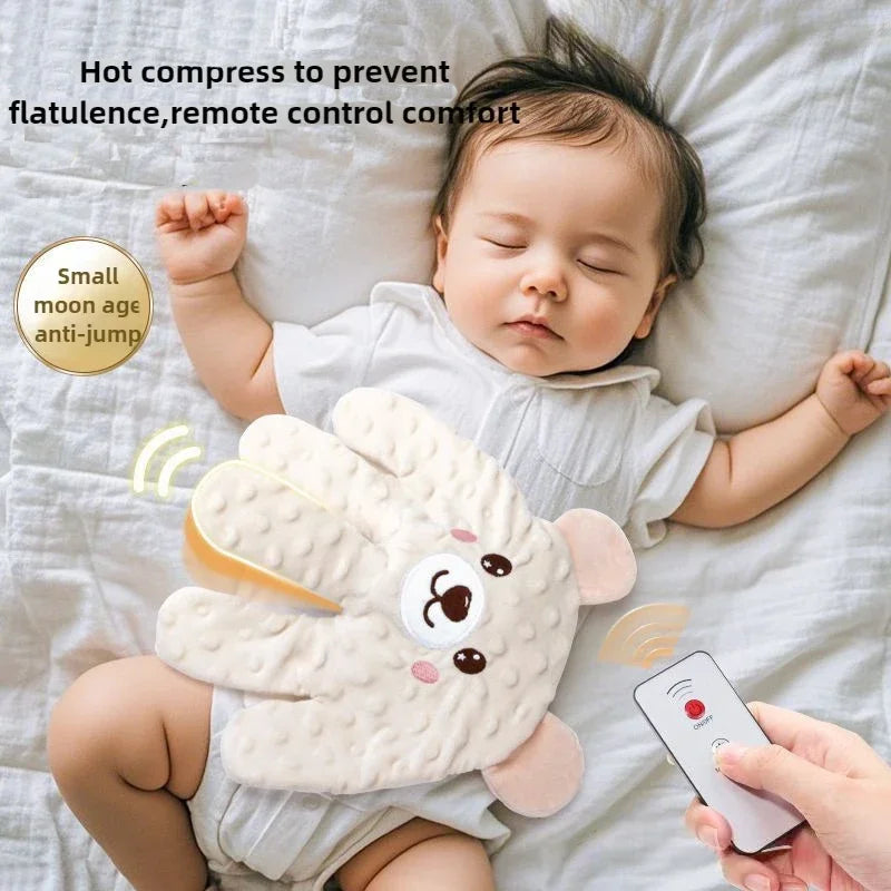 Almohada infantil con forma de palmera y mando a distancia