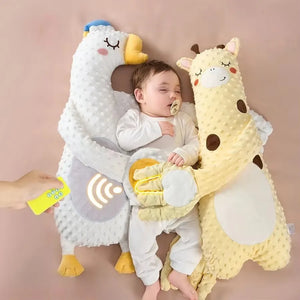 Electric pillow with clapping function to soothe