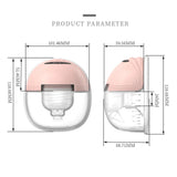 Extractor de leche eléctrico portátil