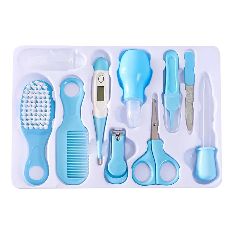 Kit esencial para el cuidado del bebé.