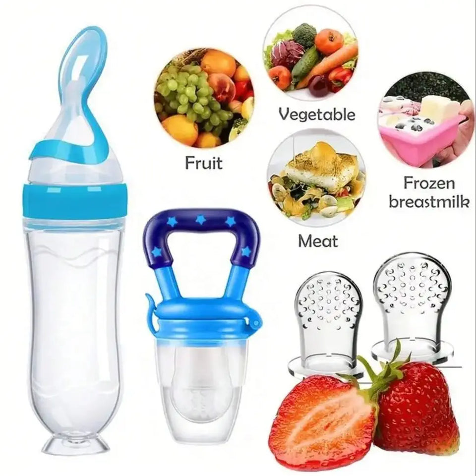 Juego de alimentación para bebés de 4 piezas