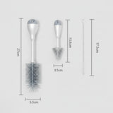 Cepillo de silicona para limpiar biberones