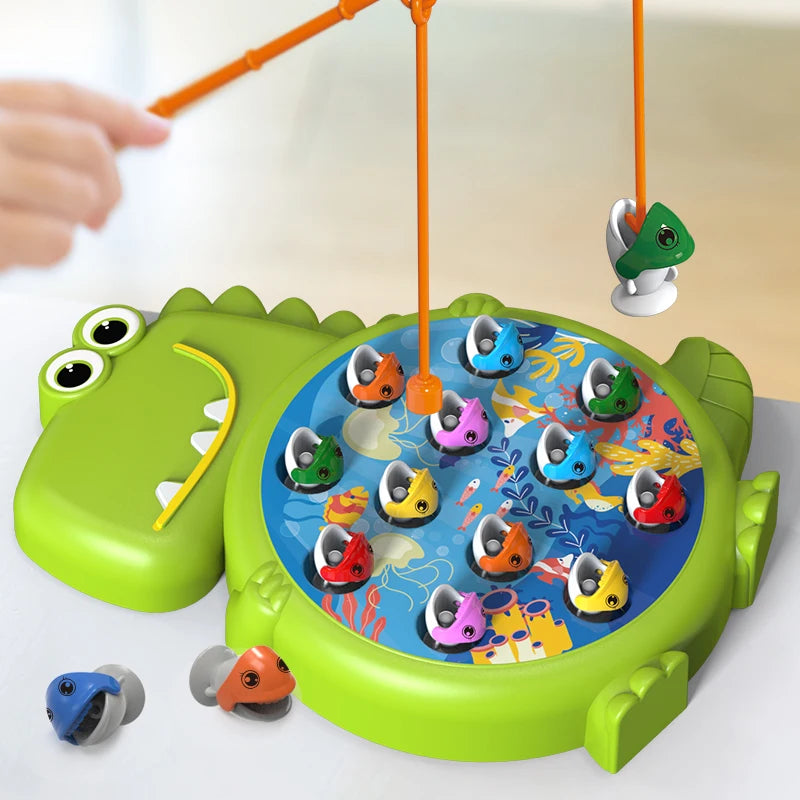 Juguetes de pesca magnéticos para bebés.
