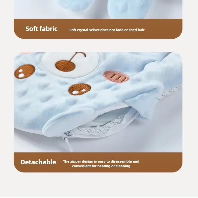 Almohada infantil con forma de palmera y mando a distancia