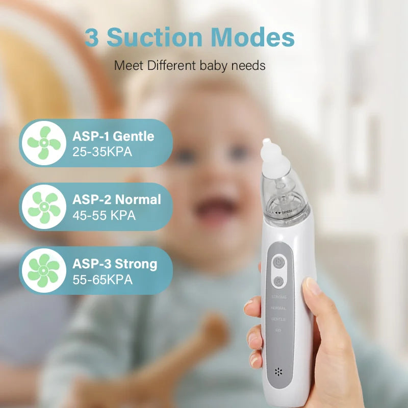 Aspirador nasal eléctrico para bebés
