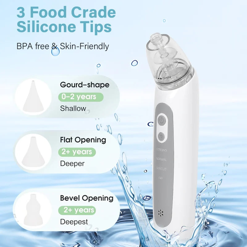 Aspirador nasal eléctrico para bebés
