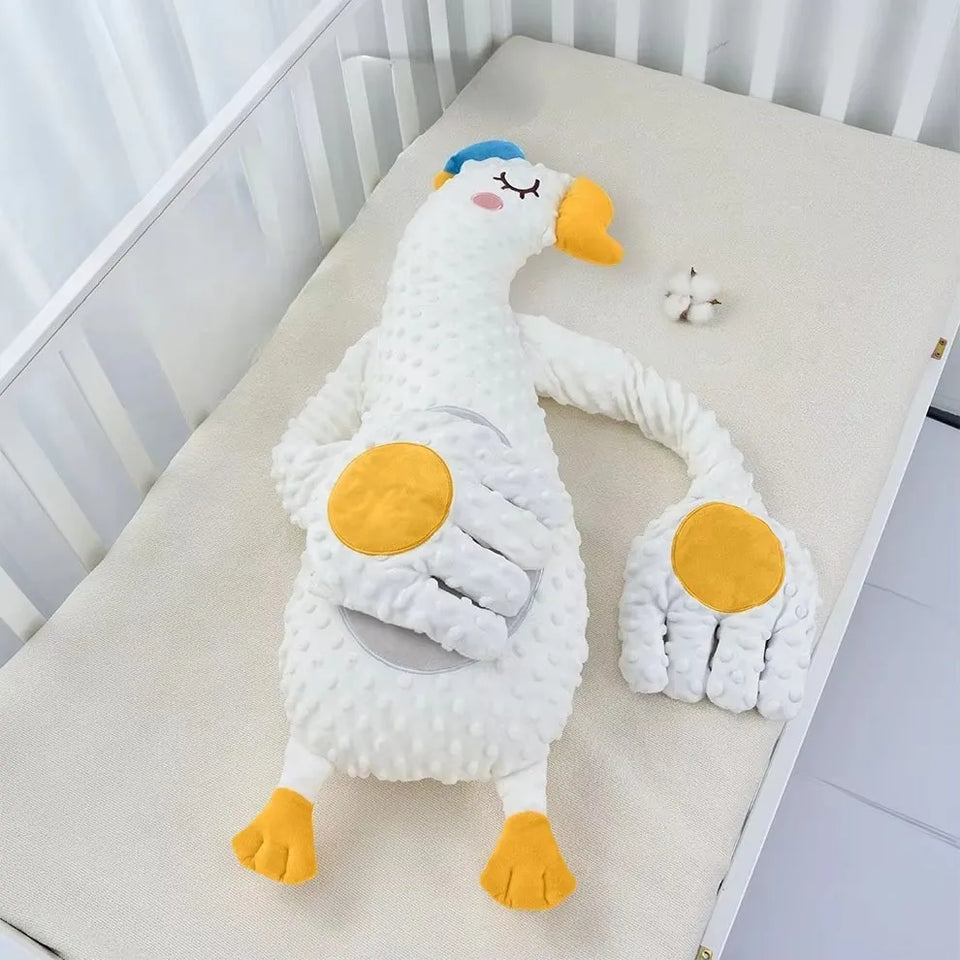 Electric pillow with clapping function to soothe