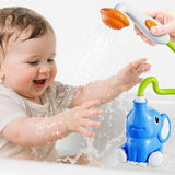 Juguete de baño con bomba de agua para niños