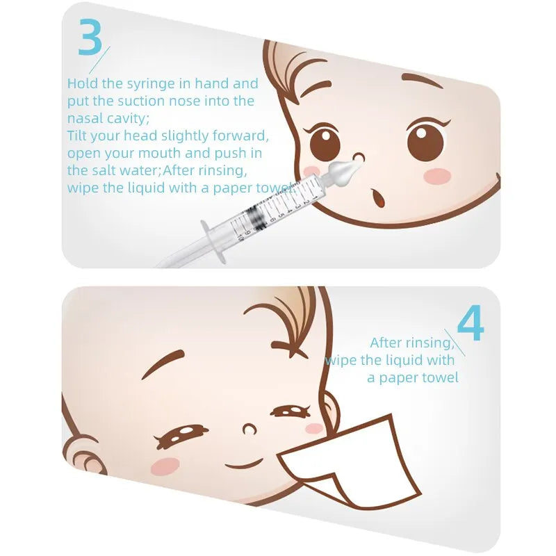 Kit de limpieza nasal para bebés