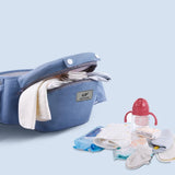 Mochila ergonómica tipo canguro para bebé, con asiento para la cadera