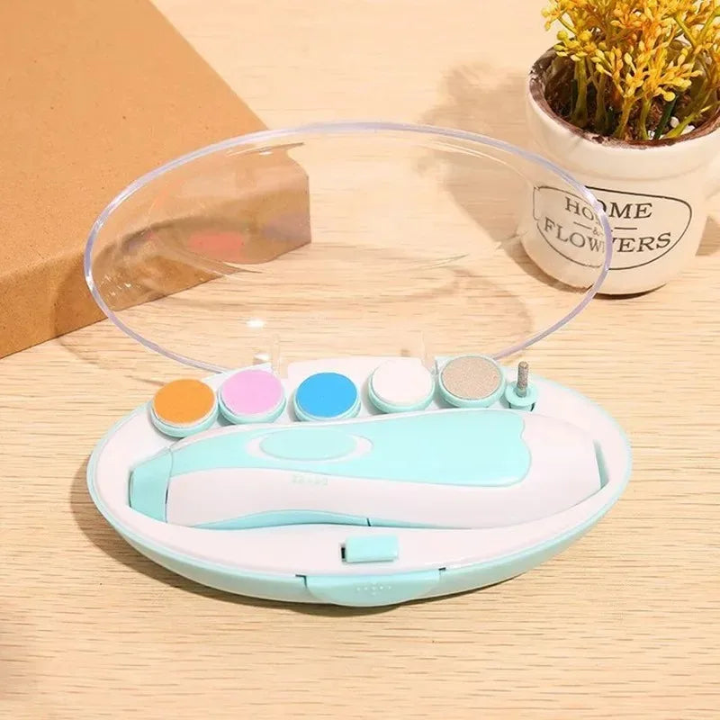 Cortauñas eléctrico multifuncional para bebés