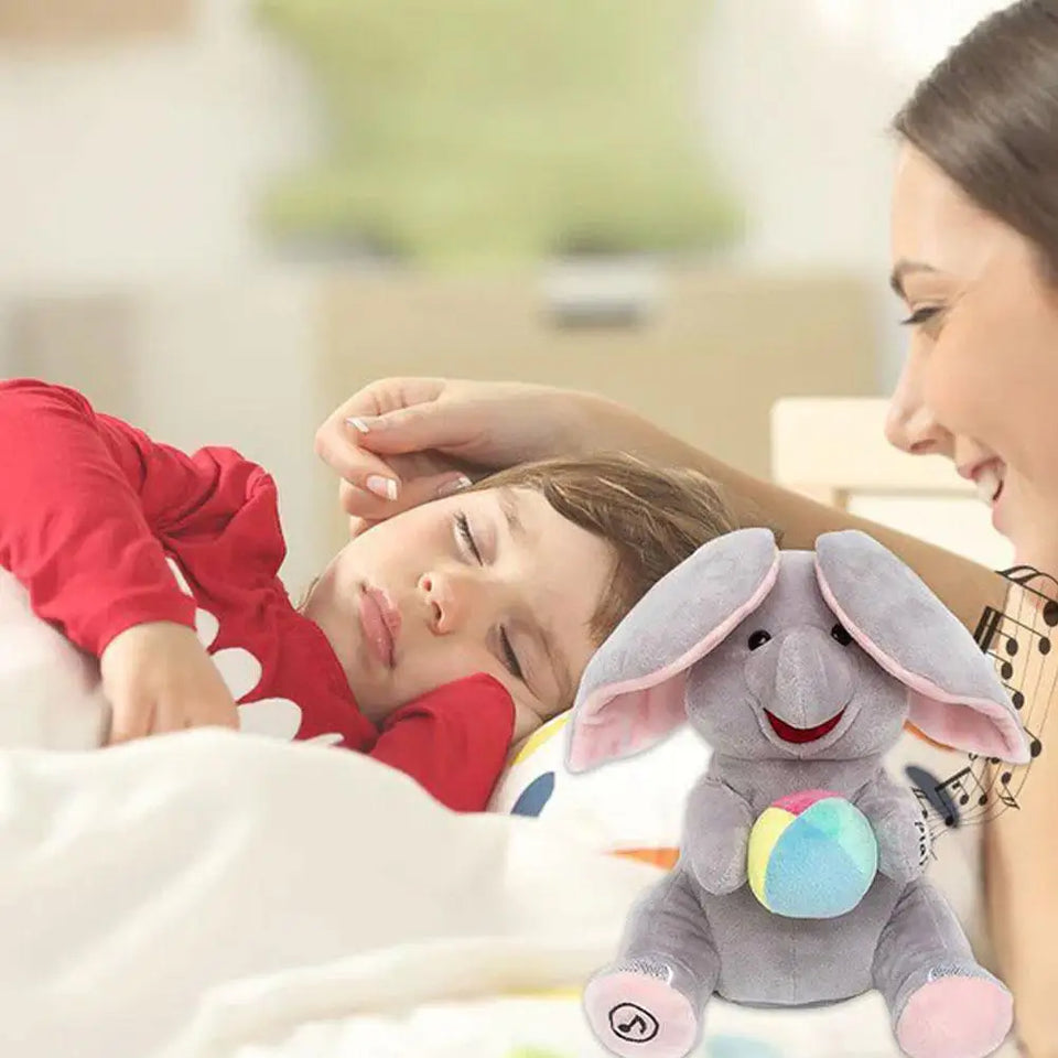Peluche interactivo para bebés