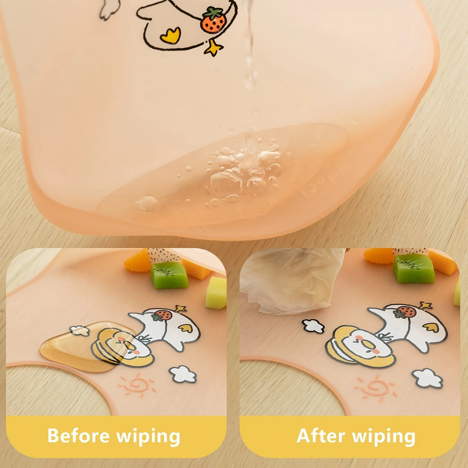 Baberos impermeables para bebés