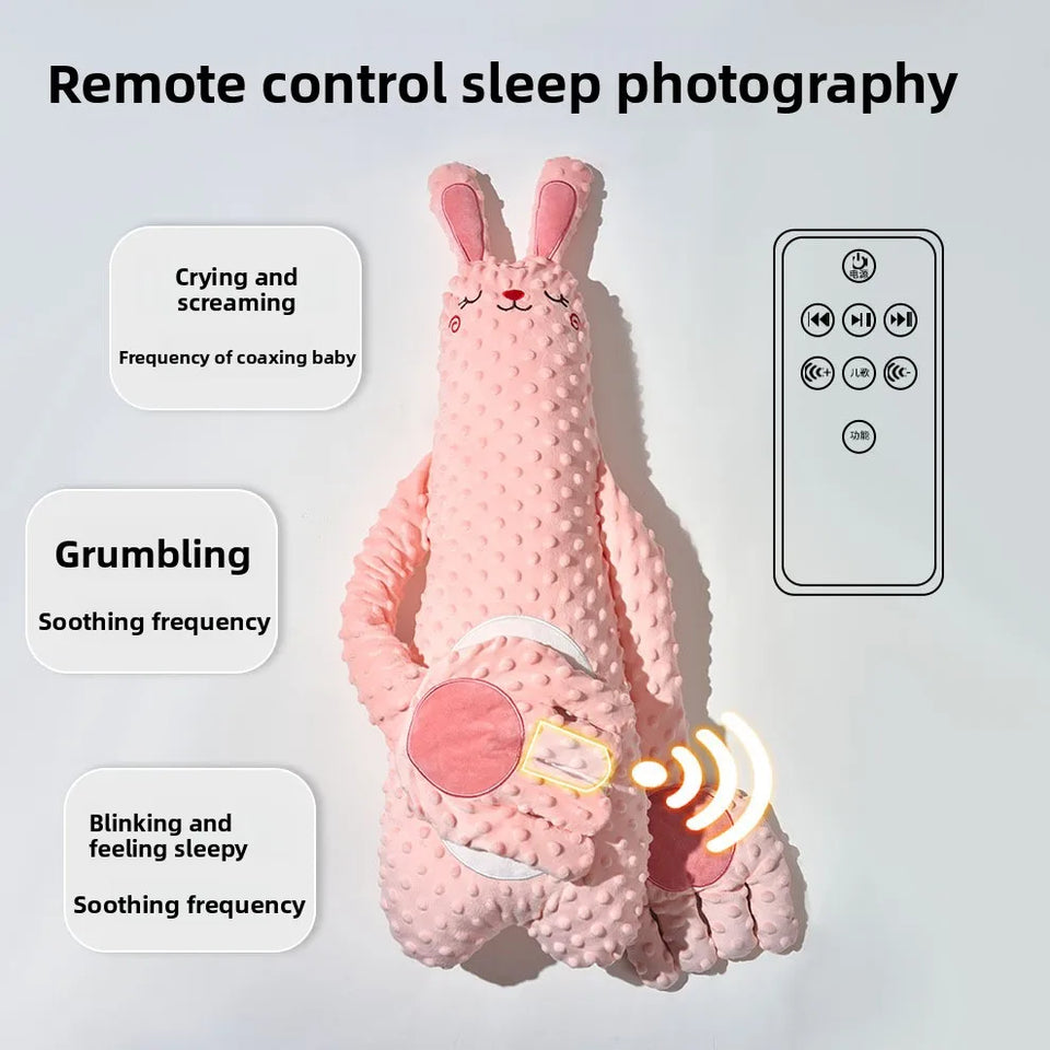 Electric pillow with clapping function to soothe