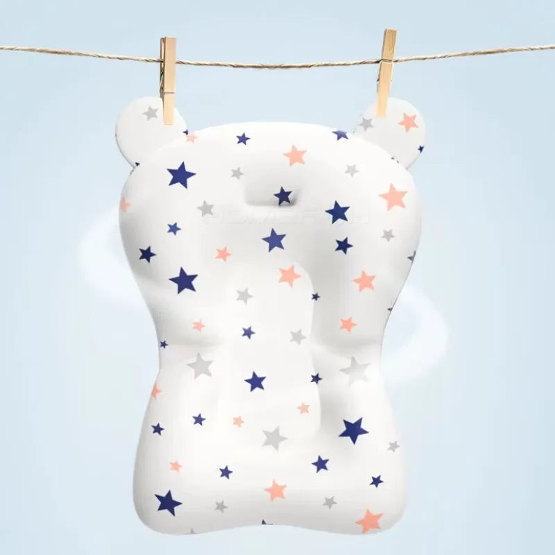 Cojín de apoyo ajustable para el baño del bebé
