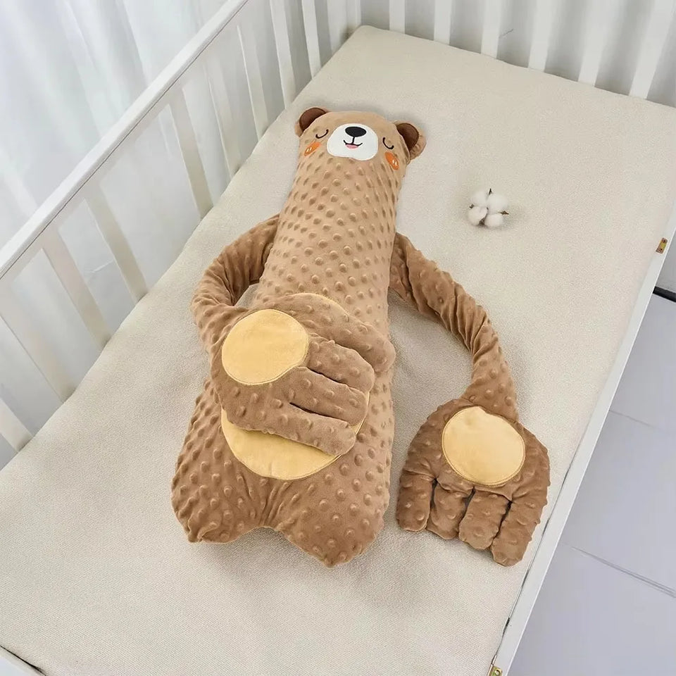 Electric pillow with clapping function to soothe